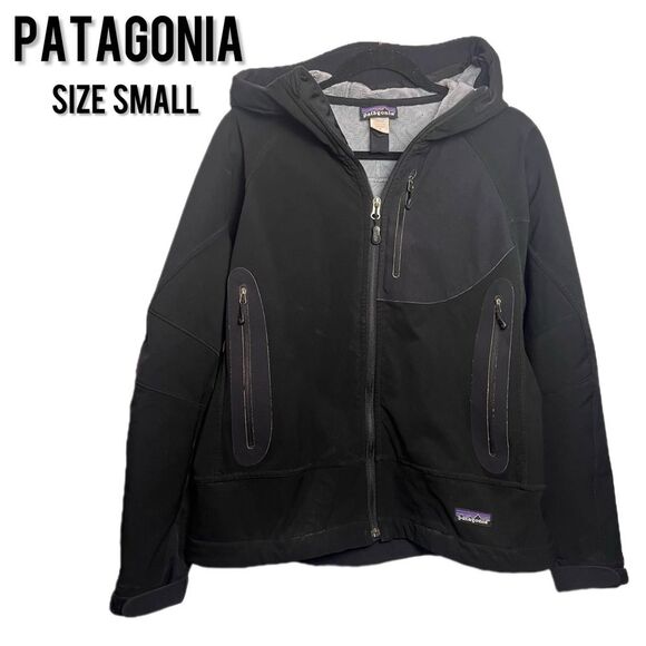 PATAGONIA • Black Fleece-Lined Outdoor Jacket • Size Small - Picture 1 of 10